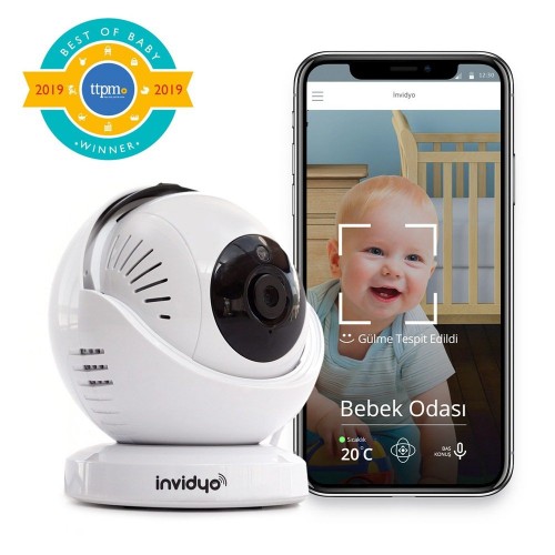Invidyo Akıllı Wifi Bebek Kamerası
