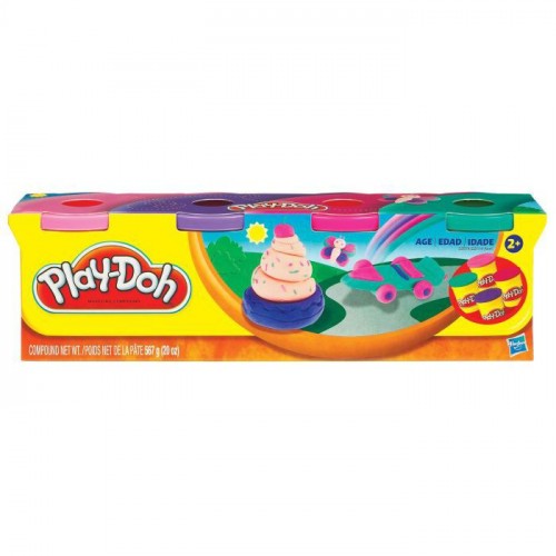 Play-Doh 4lü Oyun Hamuru B5517