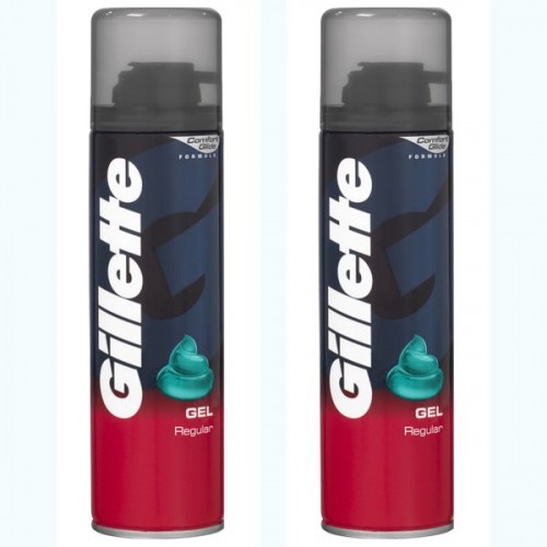 Gillette Tıraş Jeli Normal Ciltler İçin 200 ml x 2 Adet