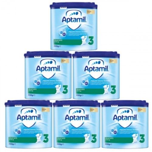 Aptamil 3 Devam Sütü 350 g 9-12 Ay Akıllı Kutu x 6 Adet