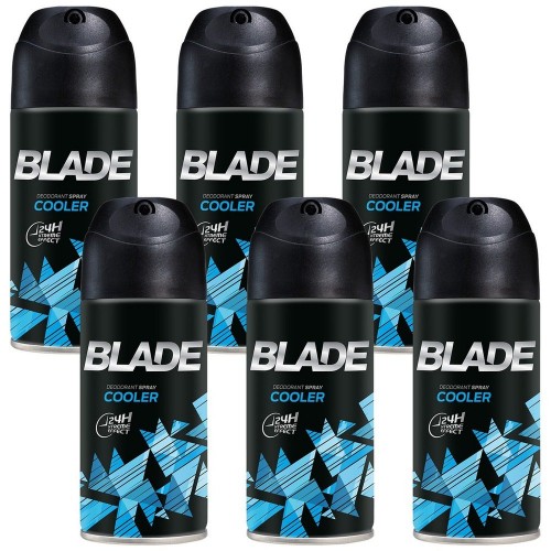 Blade Cooler Erkek Deodorant 150 ml x 6 Adet