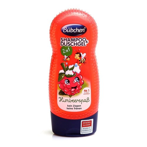 Bübchen Frambuazlı Çocuk Şampuanı ve Duş Jeli 230 ml