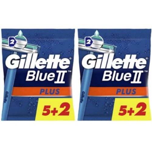Gillette Blue2 Plus Kullan At Tıraş Bıçağı 7 li x 2 Adet