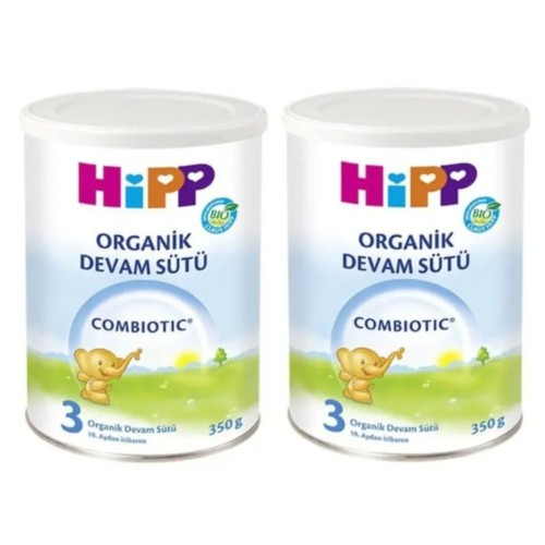 Hipp 3 Organic Combiotic Bebek Sütü 350 gr  x 2 Adet