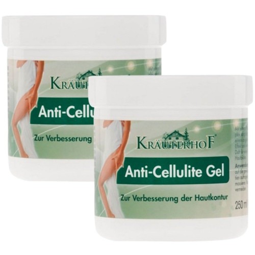Krauterhof Anti-Cellulite Gel Selülit Karşıtı Jel 250 ml x 2 Adet