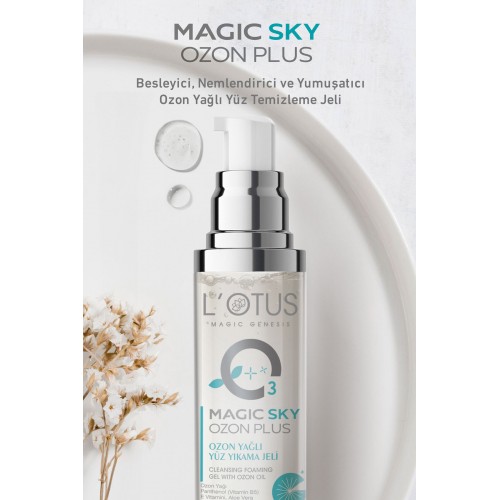 Lotus Global Cosmetic Ozon Yağlı Yüz Temizleme Jeli 100 ml