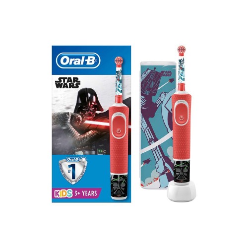 Oral-B Çocuk D100 Star Wars Şarj Edilebilir Diş Fırçası + Seyahat Kabı