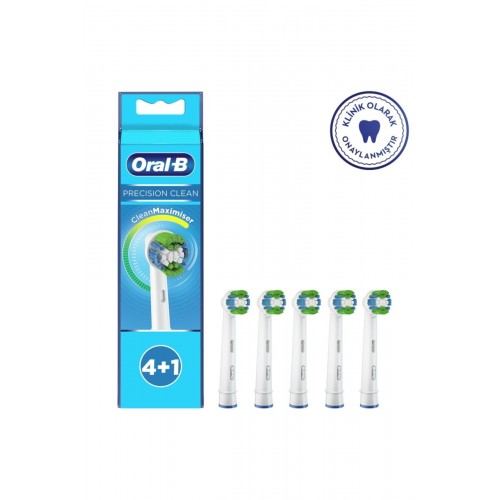 Oral-B Diş Fırçası Yedek Başlığı Clean Maximiser Precision Clean 4+1