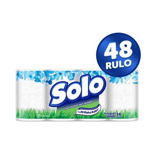 Solo Tuvalet Kağıdı 16 lı x 3 Adet