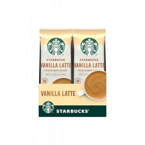 Starbucks Vanilya Latte Granül Kahve 21,5 gr x 10 Adet