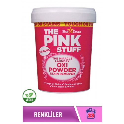 The Pink Stuff Mucizevi Oxi Toz Leke Çıkarıcı Renkliler 1 kg
