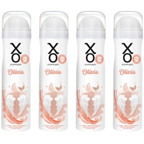Xo Olivia Women Deodorant 150 ml x 4 Adet
