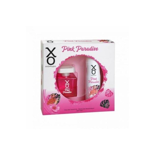 Xo Pink Paradise Women Edt 100 ml + Deodorant 125 ml