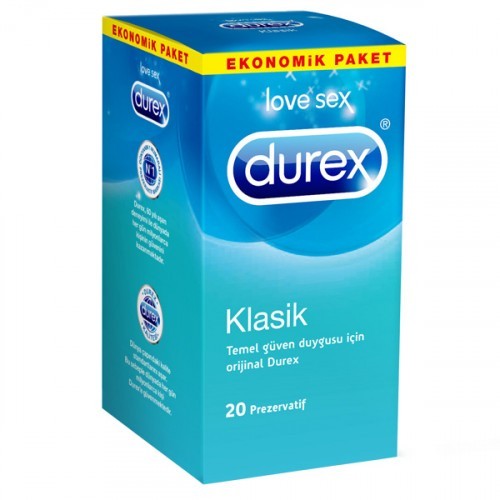 Durex Klasik Kondom 20 li 