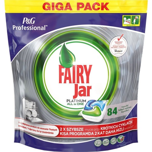 Fairy Jar Platinum Bulaşık Makinesi Kapsülü 84 lü (P&G Professional)