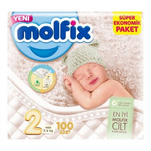 molfix 2 numara bebek bezi