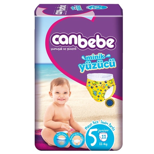 Canbebe Mayo Bebek Bezi Junior 5 Beden 11 Adet (12+ kg) Fiyatı