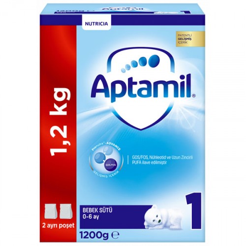 Aptamil 1 Bebek Sütü 1200 g 0-6 Ay