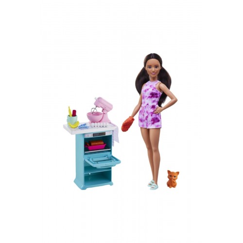 Barbie ile Mutfak Maceraları Oyun Seti HCD44