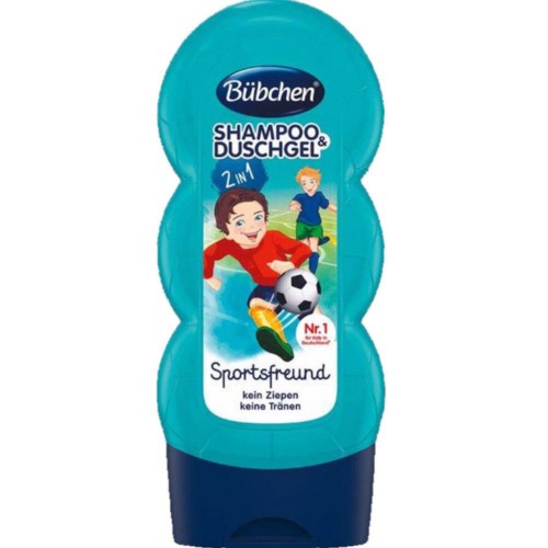 Bübchen Sport Çocuk Şampuanı ve Duş Jeli 230 ml