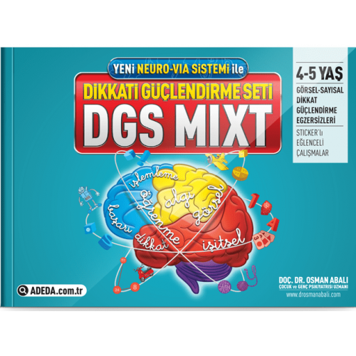 DGS MIXT Dikkati Güçlendirme Seti 4-5 Yaş - Osman Abalı