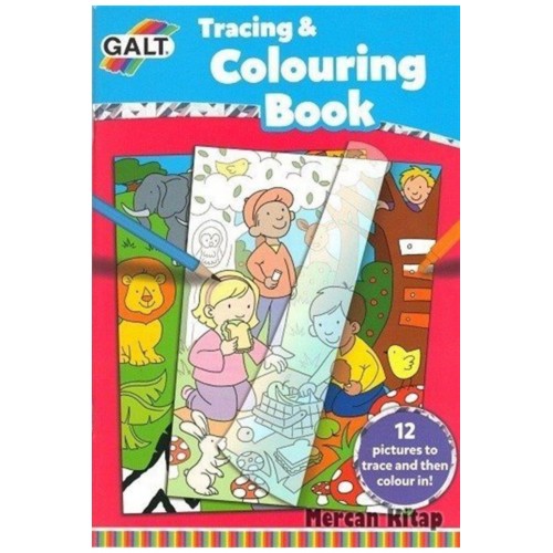 Galt Tracing & Colouring Book 5 Yaş+