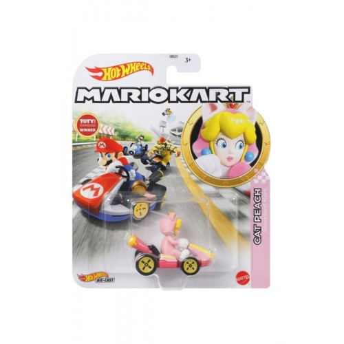 Hot Wheels Mario Kart Karakter Araçlar Cat Peach GBG25-GRN13