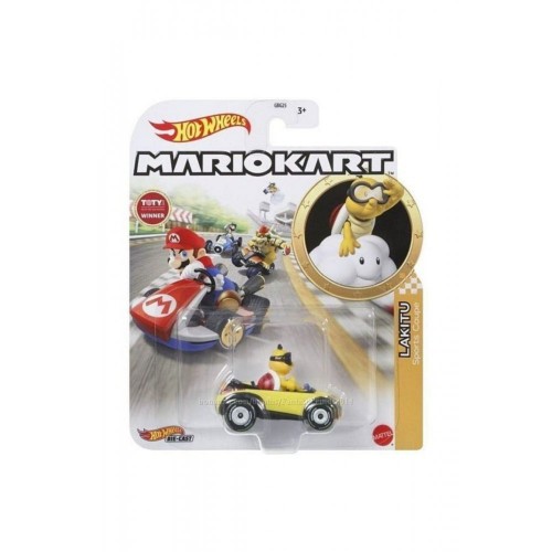 Hot Wheels Mario Kart Karakter Araçlar Lakitu GBG25-GRN16