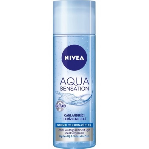 Nivea Aqua Sensation Normal/Karma Canlandırıcı Temizleme Jeli 200 ml