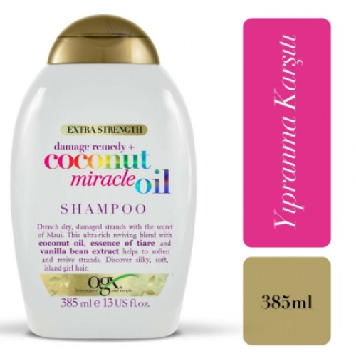 Ogx Coconut Miracle Oil Şampuan 385 ml
