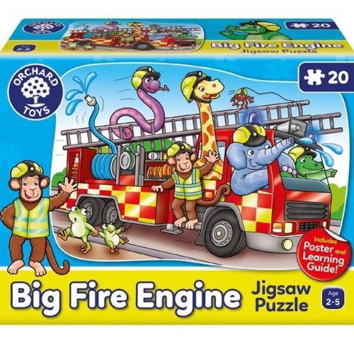 Orchard Big Fire Engine Çocuk Puzzle 303