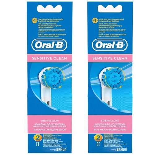 Oral-B EB17 Sensitive Clean Diş Fırçası Yedeği 2 li X 2 Adet