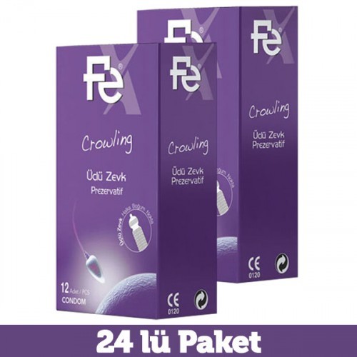 Fe Crowling Üçlü Zevk Prezervatif 12 li x 2 Adet