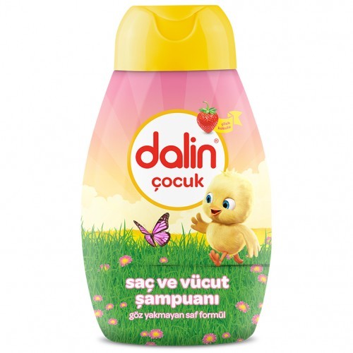 Dalin Kids Saç ve Vücut Şampuanı Çilek 300 ml
