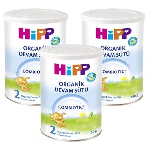 Hipp 2 Organic Combiotic Devam Sütü 350 gr x 3 Adet