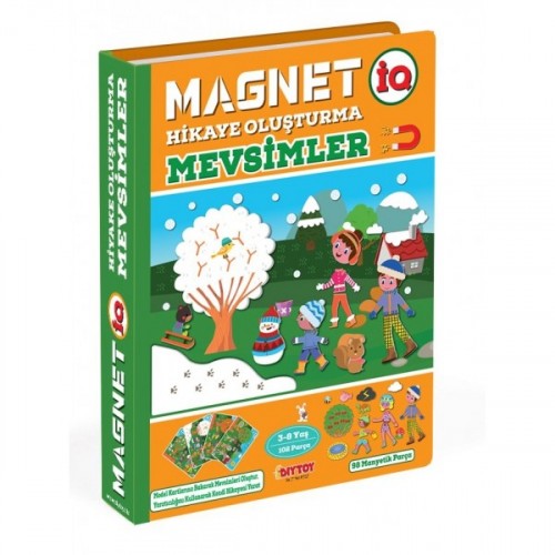 Magnetiq Hikaye Oluşturma Mevsimler (Diy-Toy Yayınları)