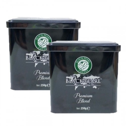 Black Pearl Premium Blend Filtre Kahve Teneke 250 gr x 2 adet